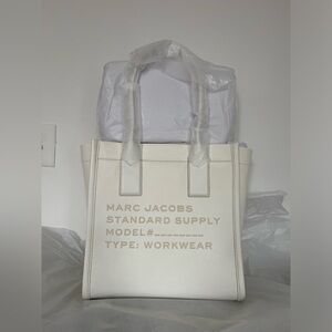 Marc Jacobs Large White Supply Tote Bag